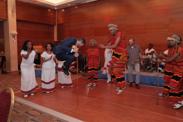 Dancing in Addis Ababa